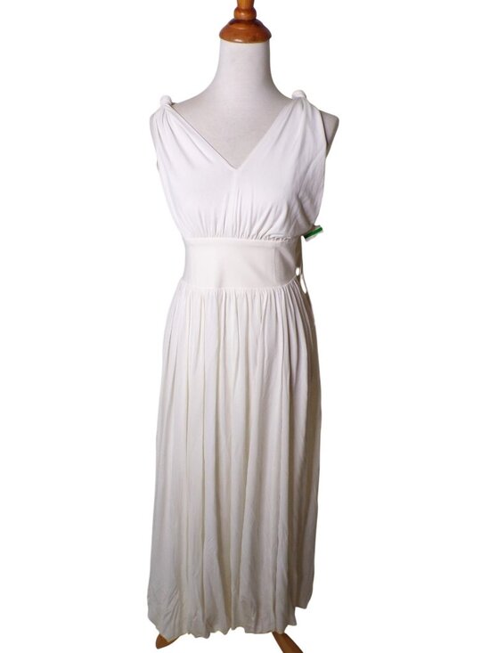 La Ligne Dresses & Skirts - 🆕LA LIGNE Balloon Hemline Jersey Midi Dress Off-White X-Small